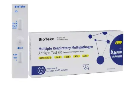 5 In 1 Multiple Respiratory Multipathogen Antigen Test Kit