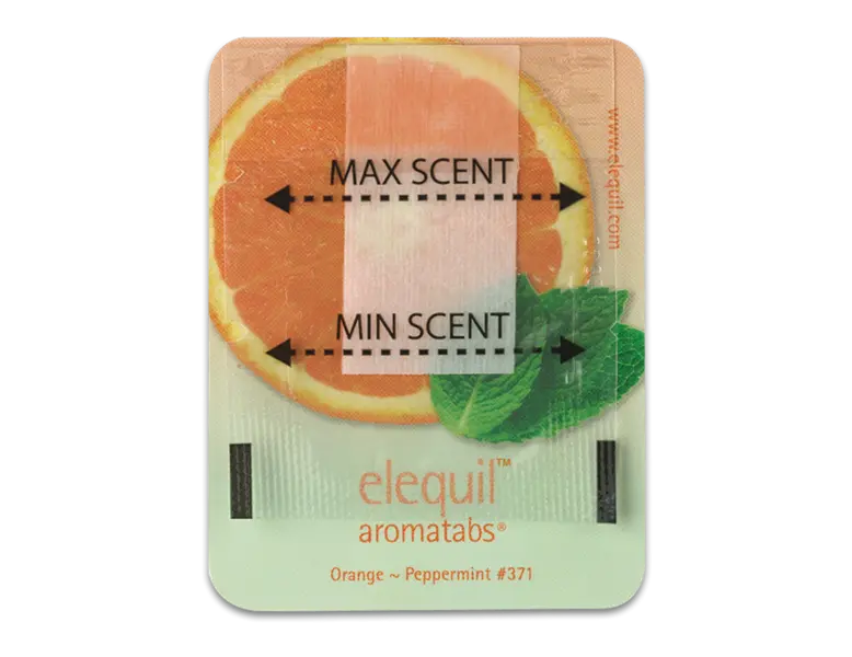 Elequil Aromatabs® Aromaterapie pomeranč-máta peprná 371