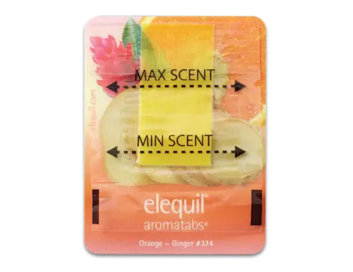 Elequil Aromatabs® Aromaterapie pomeranč-zázvor 374